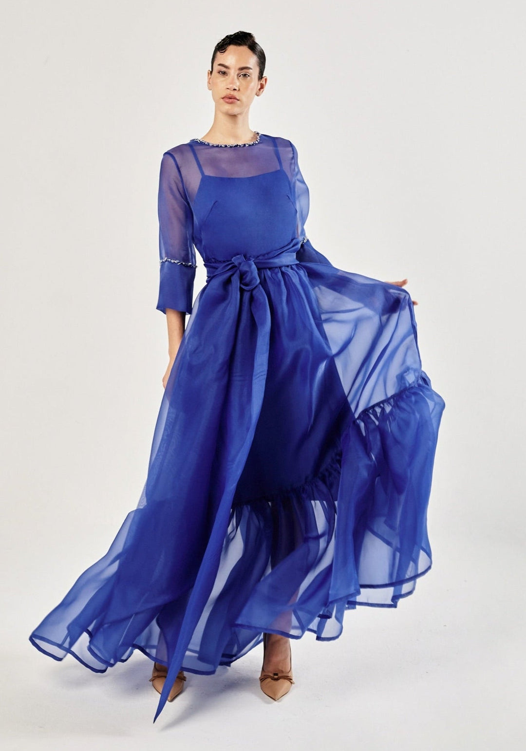 beatrice organza maxi dress Beatrice Organza Occasion Dress