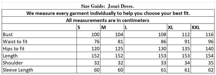 Jouri Dress – Metallic Long Sleeve Evening Derss