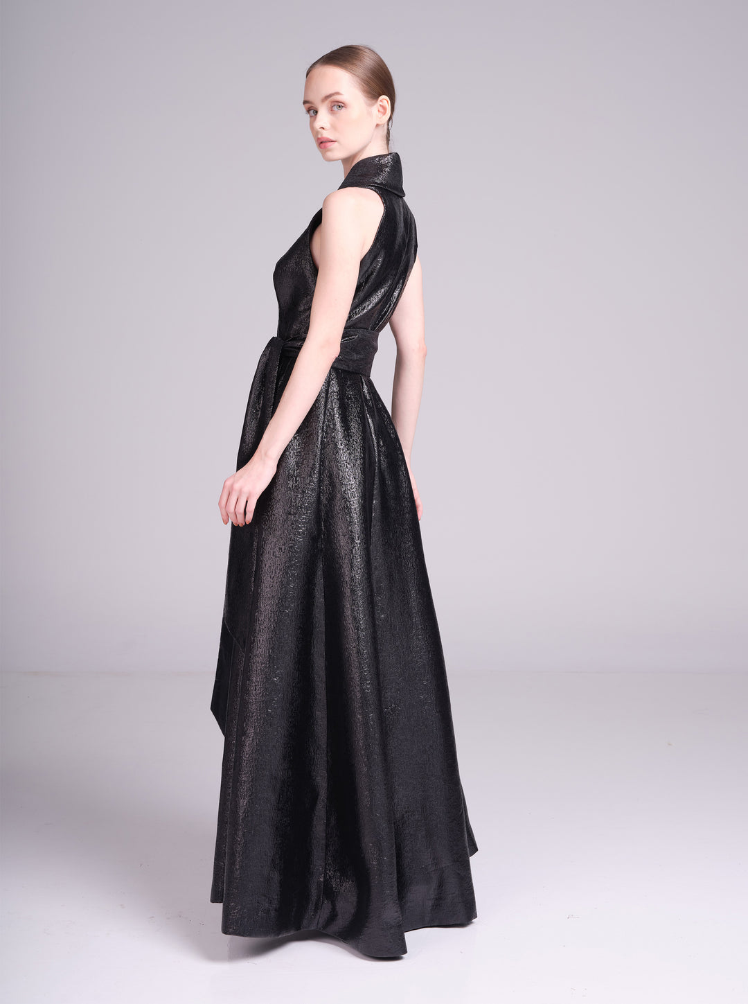 Victoria Gown – Jacquard Gala Gown
