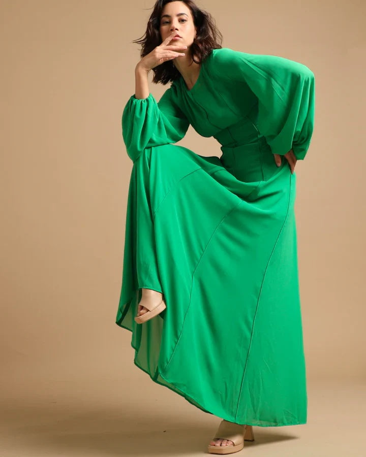 bright_green_Wallis_Petite_Wrap_Chiffon_Midaxi_Dress