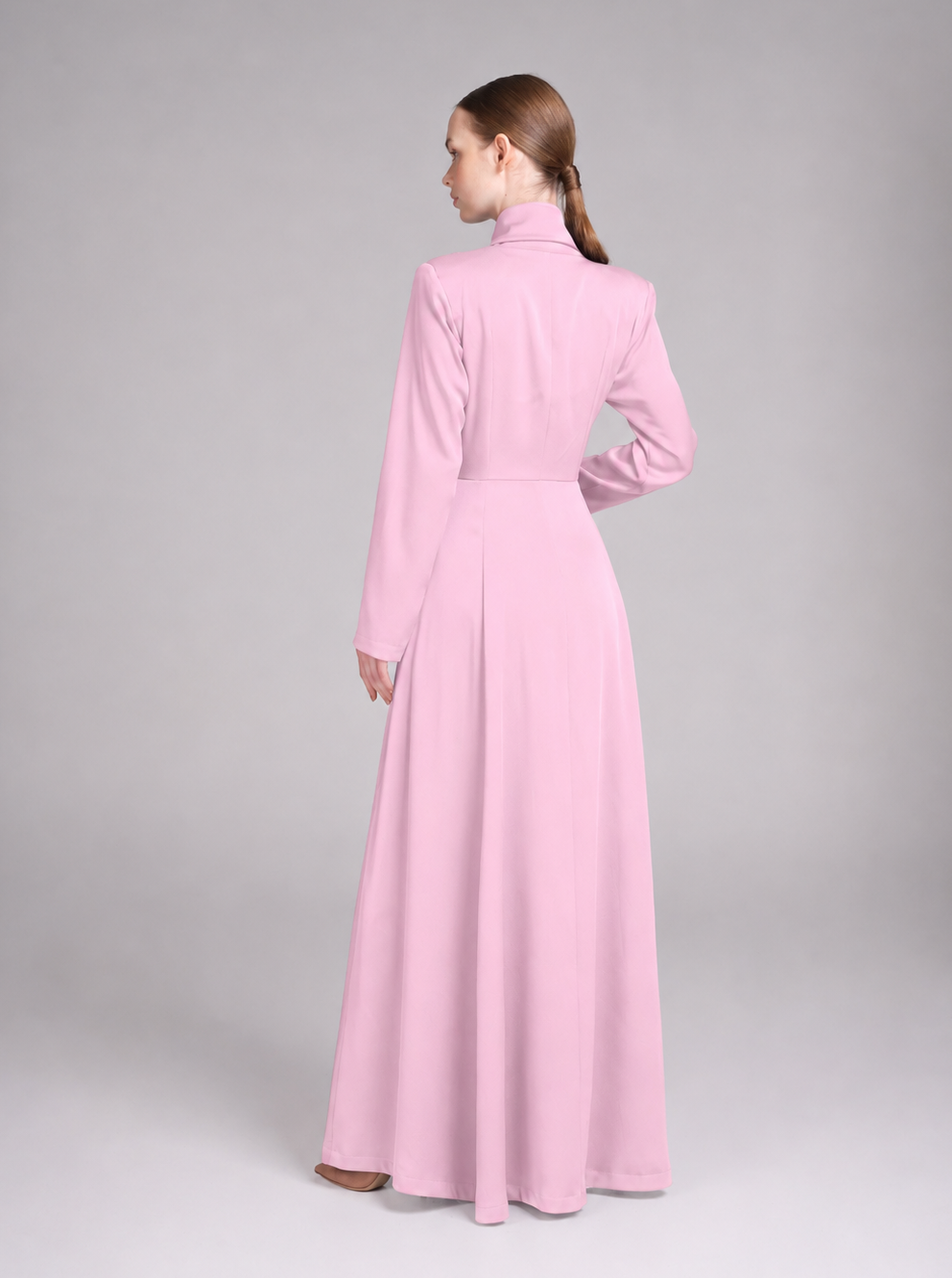 Rowan Dress – Long Sleeve Wrap Wedding Guest Dress