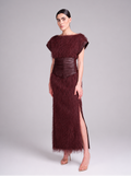 Razan Dress – Fringe Special Occasion Dress
