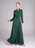 Rowan Dress – Long Sleeve Wrap Wedding Guest Dress
